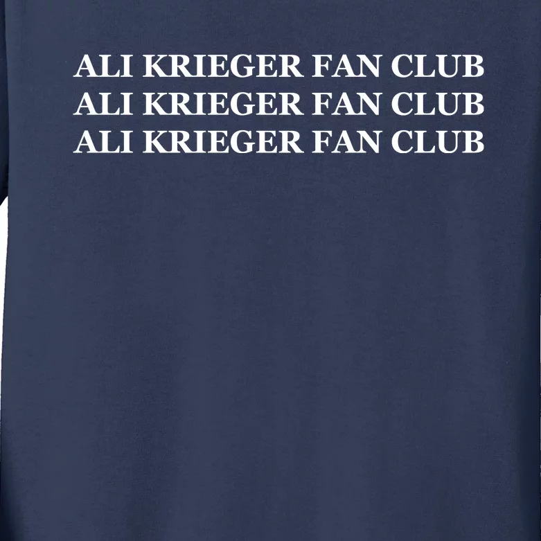 Ali Krieger Fan Club Kids Long Sleeve Shirt