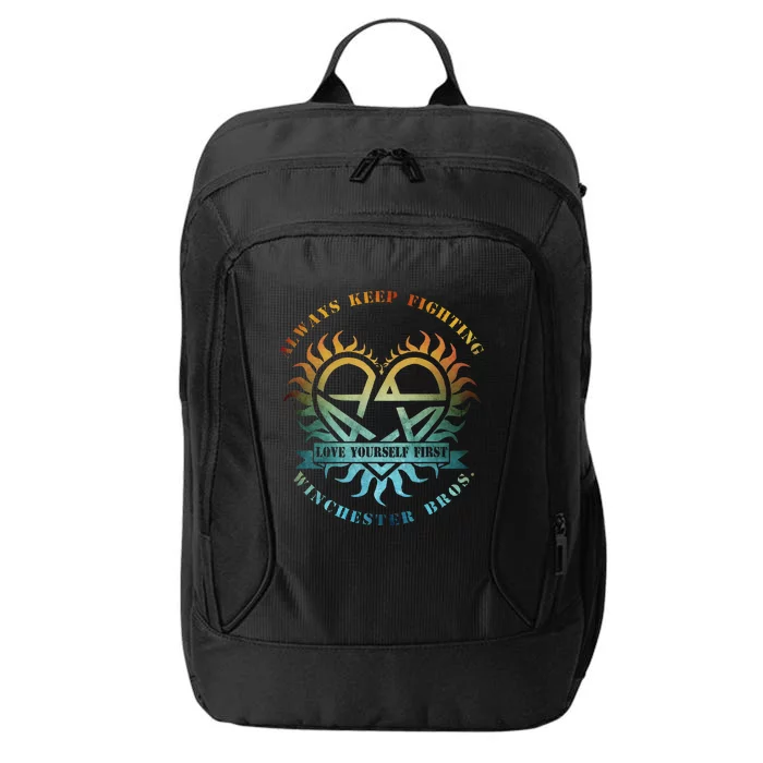 Always Keep Fighting Winchester Bros Love Yourself City Backpack