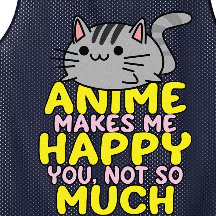 Anime Kawaii Funny Manga Otaku Weeb Senpai Gift Mesh Reversible Basketball Jersey Tank