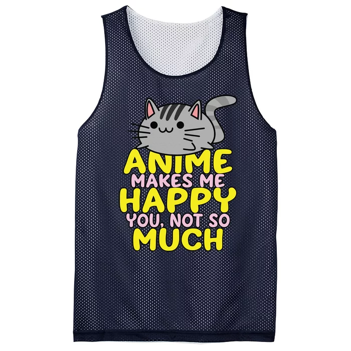 Anime Kawaii Funny Manga Otaku Weeb Senpai Gift Mesh Reversible Basketball Jersey Tank