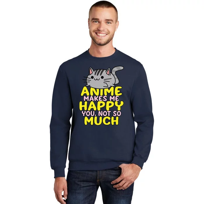 Anime Kawaii Funny Manga Otaku Weeb Senpai Gift Tall Sweatshirt