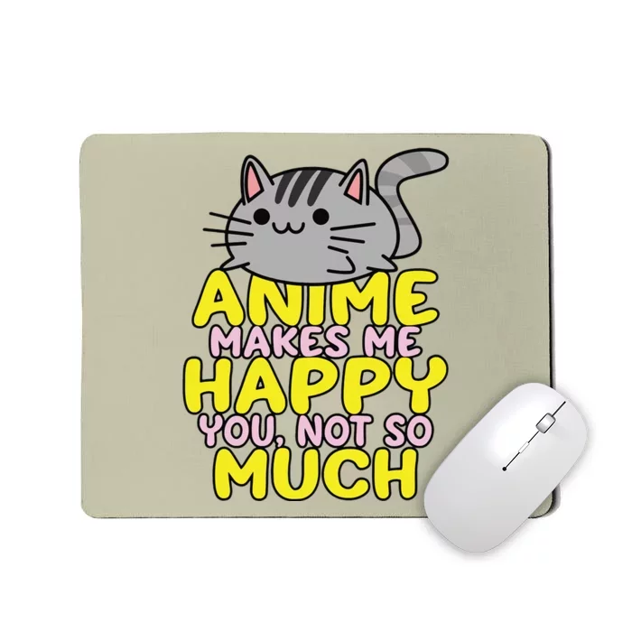 Anime Kawaii Funny Manga Otaku Weeb Senpai Gift Mousepad