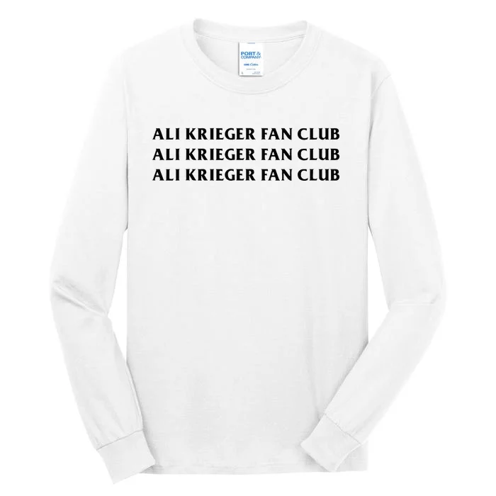 Ali Krieger Fan Club Tall Long Sleeve T-Shirt