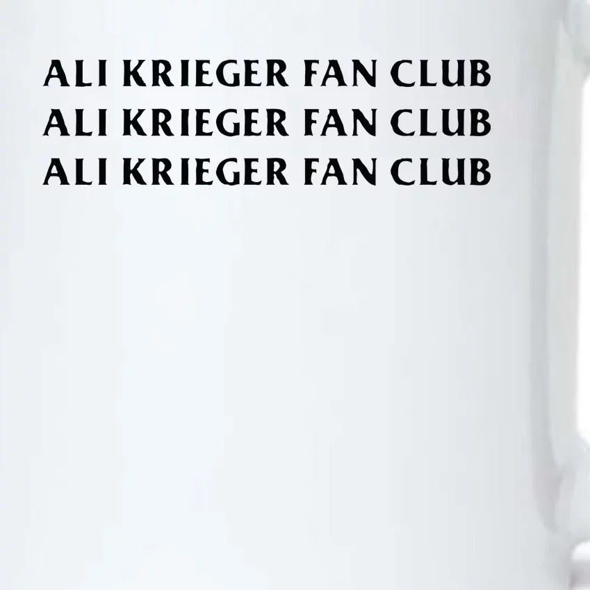 ali krieger fan club Black Color Changing Mug