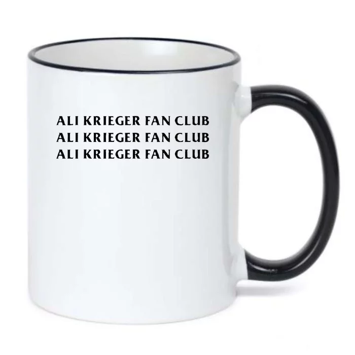 ali krieger fan club Black Color Changing Mug