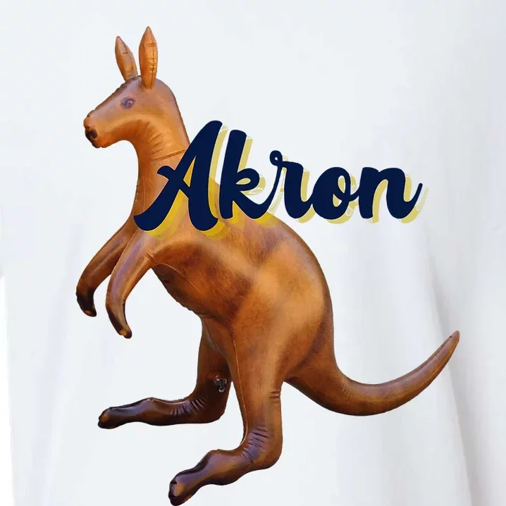 Akron Kangaroo Fun Retro Zips Sueded Cloud Jersey T-Shirt