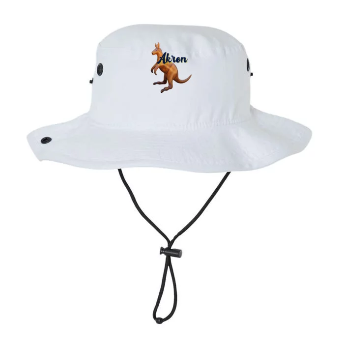 Akron Kangaroo Fun Retro Zips Legacy Cool Fit Booney Bucket Hat