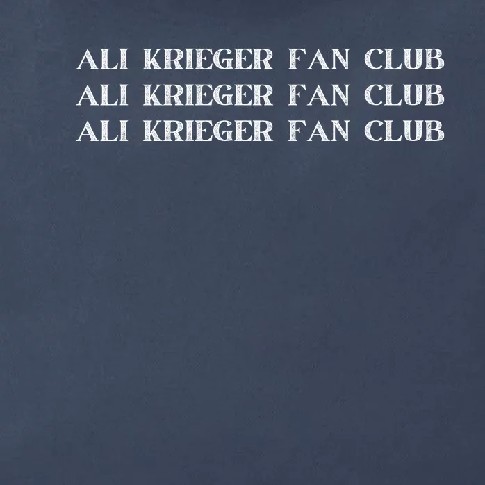 Ali Krieger Fan Club Zip Tote Bag