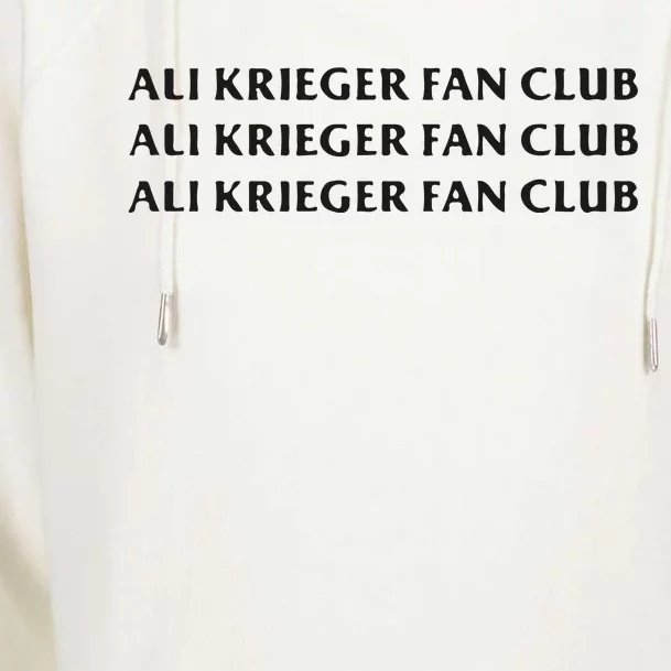 Ali Krieger Fan Club Womens Funnel Neck Pullover Hood