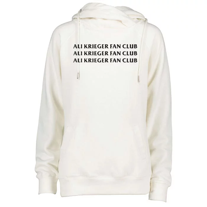 Ali Krieger Fan Club Womens Funnel Neck Pullover Hood