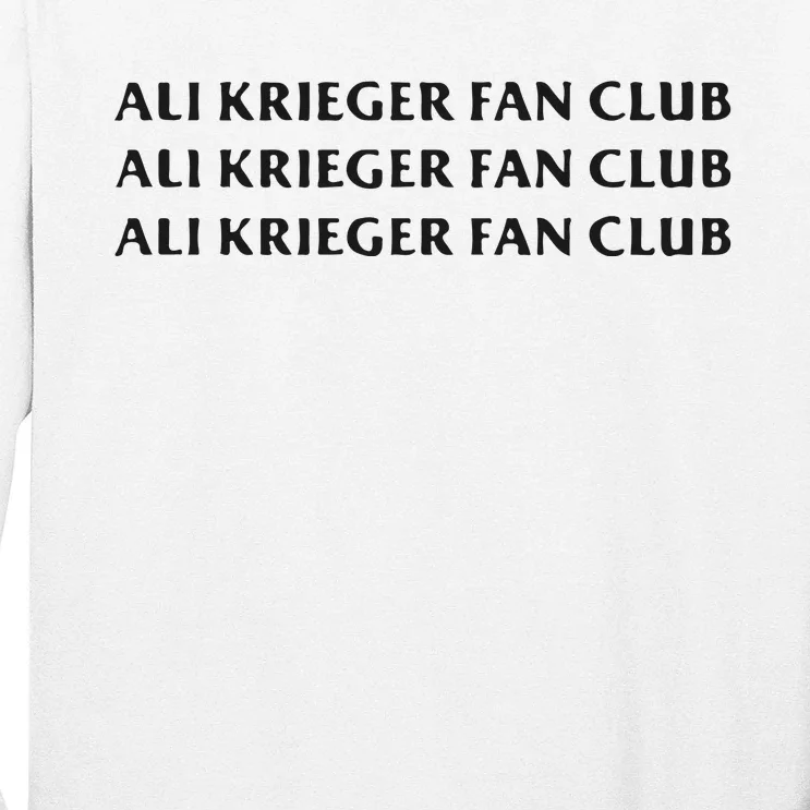 Ali Krieger Fan Club Long Sleeve Shirt