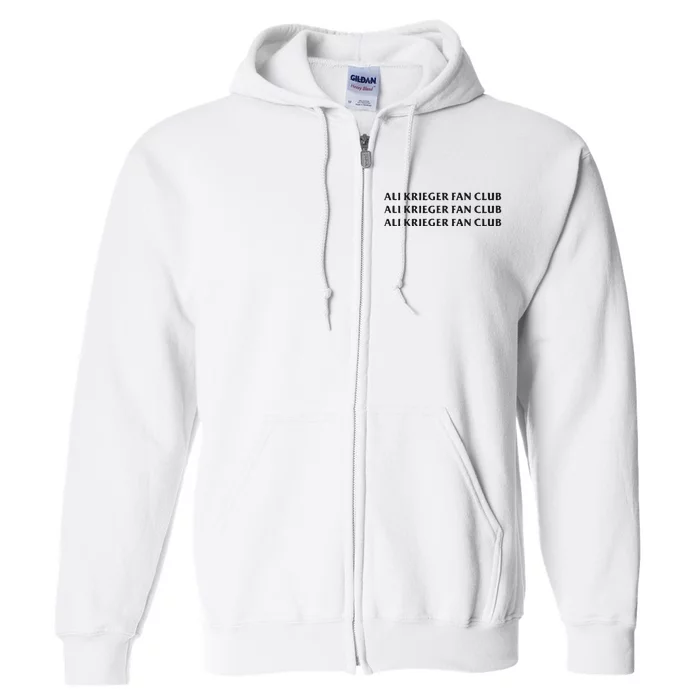 Ali Krieger Fan Club Full Zip Hoodie