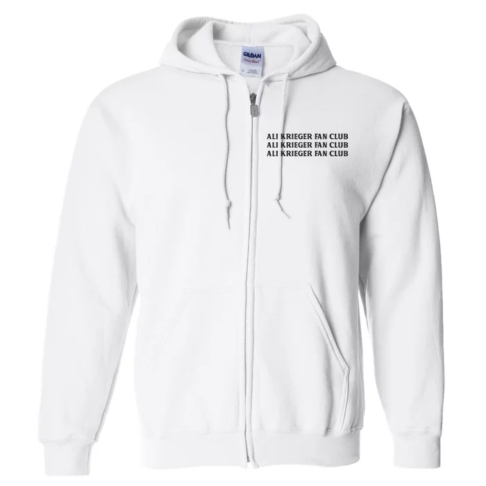 Ali Krieger Fan Club Full Zip Hoodie