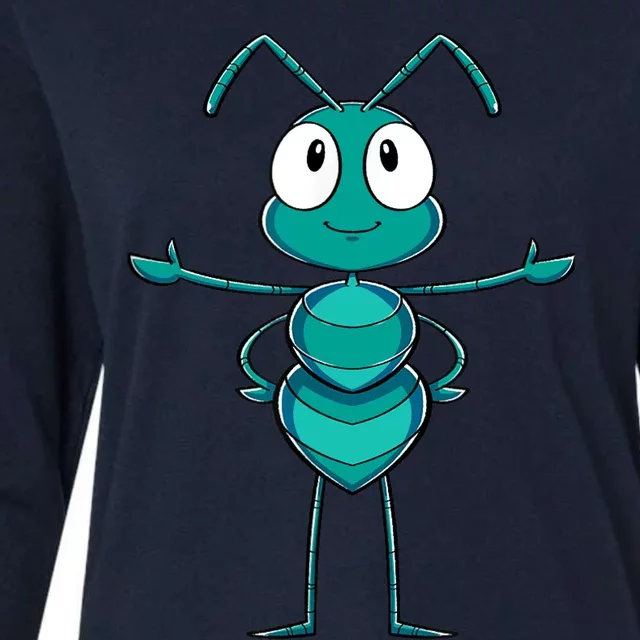 Ant Keepings Gift Cute Ant Womens Cotton Relaxed Long Sleeve T-Shirt