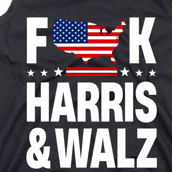 Anti Kamala Harris And Tim Walz 2024 Presidential Election Tank Top