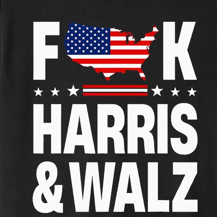 Anti Kamala Harris And Tim Walz 2024 Presidential Election ChromaSoft Performance T-Shirt