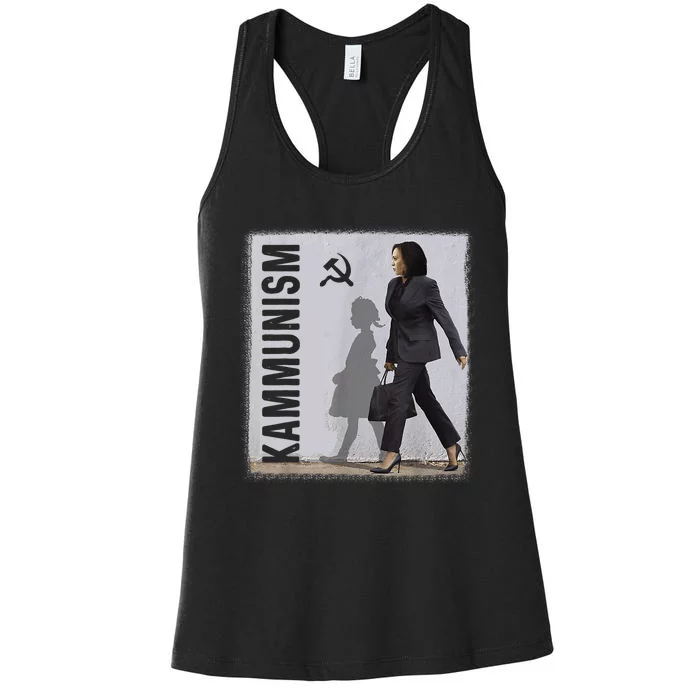 Awesome Kamala Harris Kammunism Communism Harris Walz 2024 Women's Racerback Tank