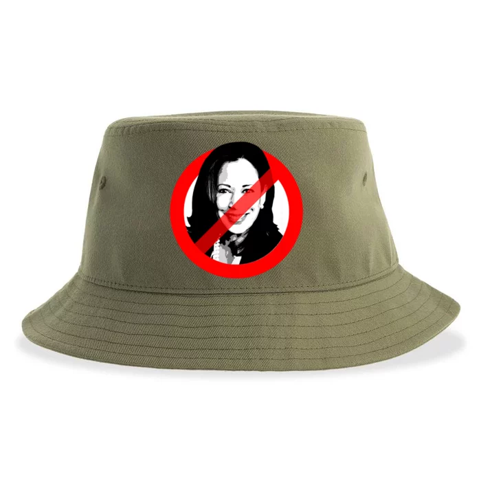 Anti Kamala Harris Cancel Kamala Harris Sustainable Bucket Hat