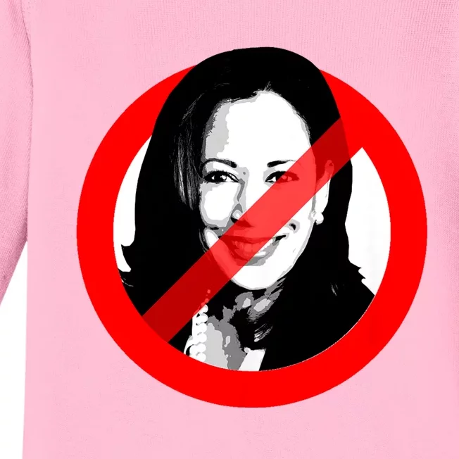 Anti Kamala Harris Cancel Kamala Harris Baby Long Sleeve Bodysuit