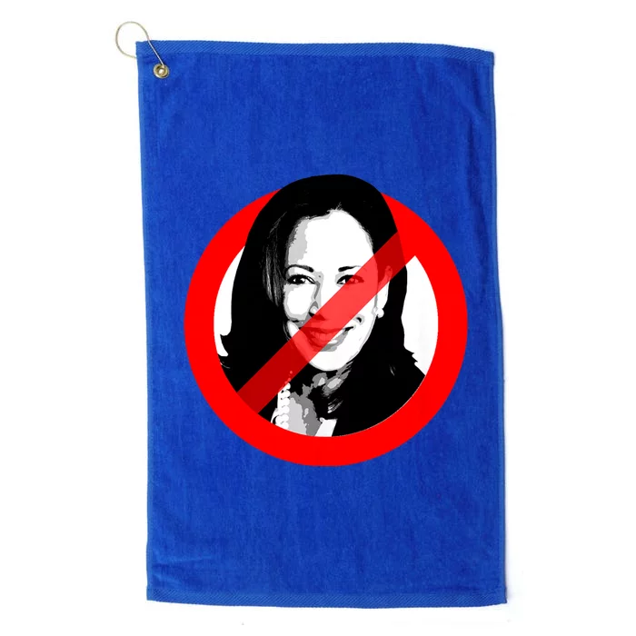 Anti Kamala Harris Cancel Kamala Harris Platinum Collection Golf Towel