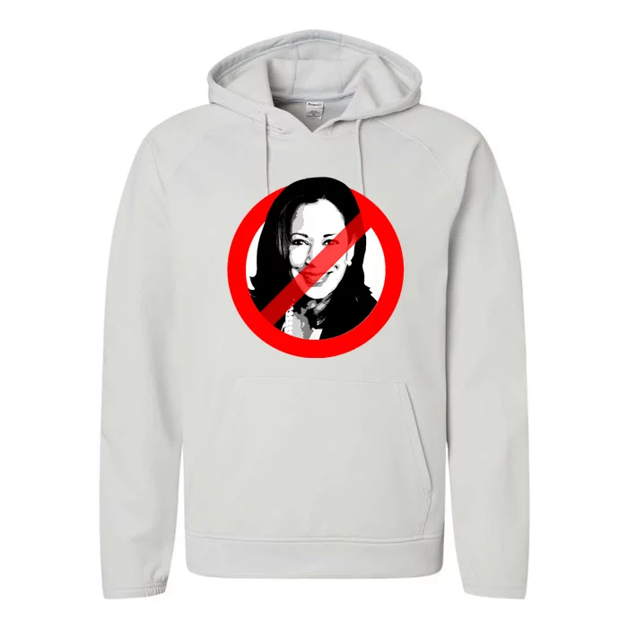 Anti Kamala Harris Cancel Kamala Harris Performance Fleece Hoodie