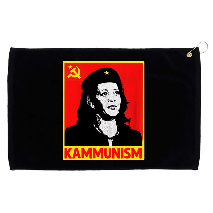 Awesome Kamala Harris Kammunism Communism Harris Walz 2024 Grommeted Golf Towel