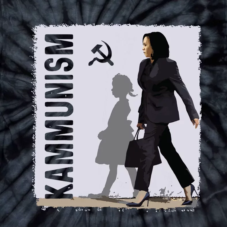 Awesome Kamala Harris Kammunism Communism Harris Walz 2024 Tie-Dye T-Shirt