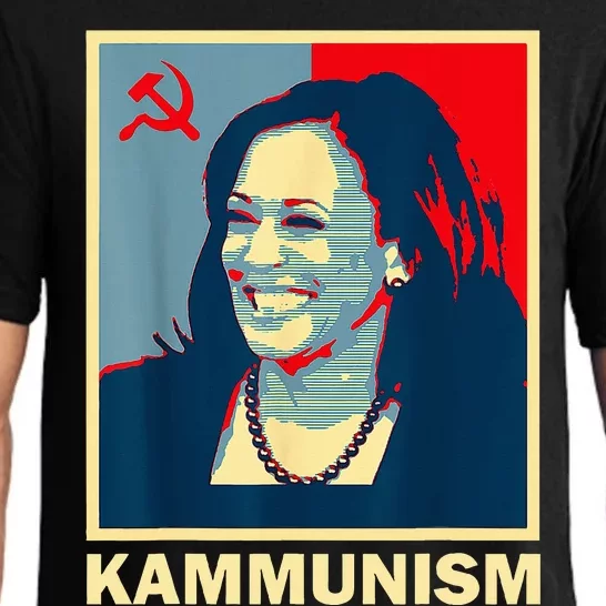 Awesome Kamala Harris Kammunism Communism Harris Walz 2024 Pajama Set