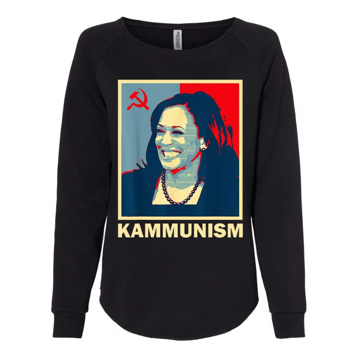 Awesome Kamala Harris Kammunism Communism Harris Walz 2024 Womens California Wash Sweatshirt