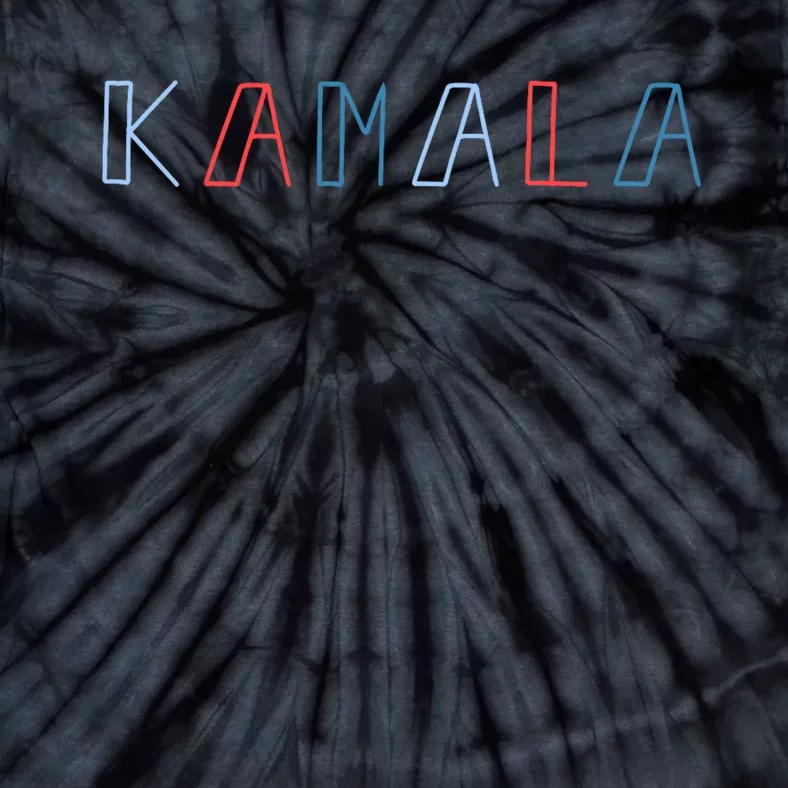 Aesthetic Kamala Harris Tie-Dye T-Shirt