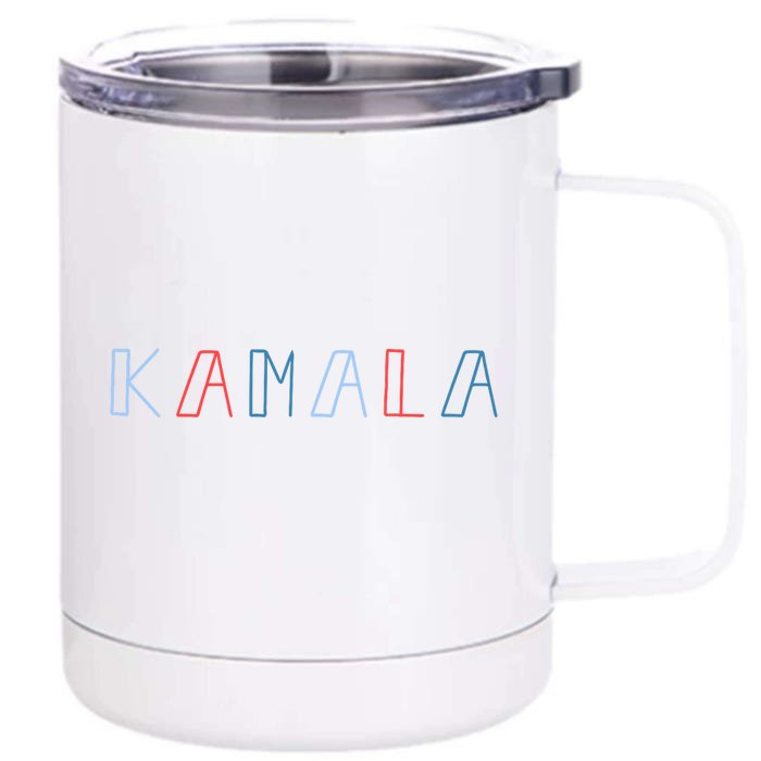 Aesthetic Kamala Harris Front & Back 12oz Stainless Steel Tumbler Cup