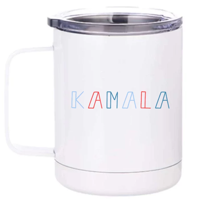 Aesthetic Kamala Harris Front & Back 12oz Stainless Steel Tumbler Cup