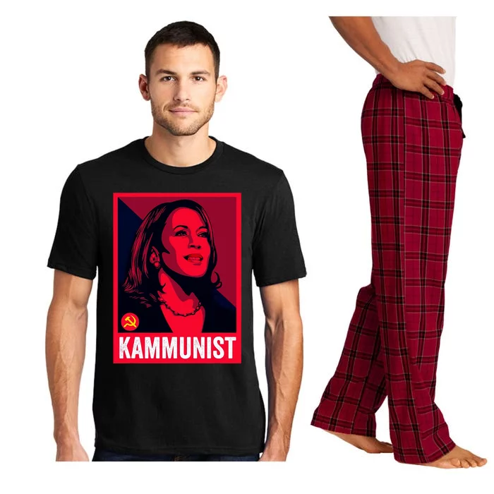 Anti Kamala Harris Kammunist Funny Election Pajama Set