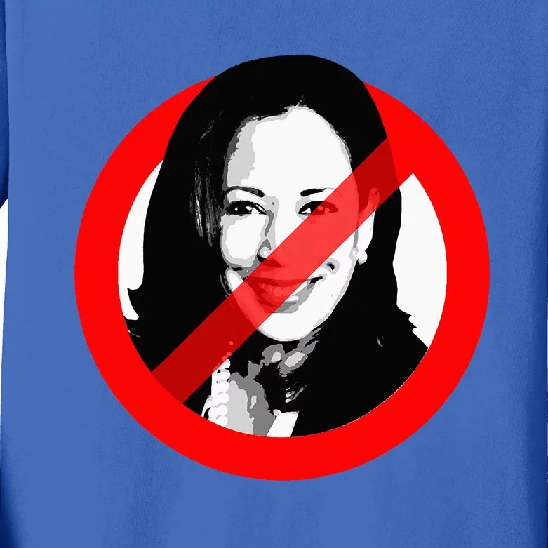 Anti Kamala Harris Cancel Kamala Harris Kids Long Sleeve Shirt