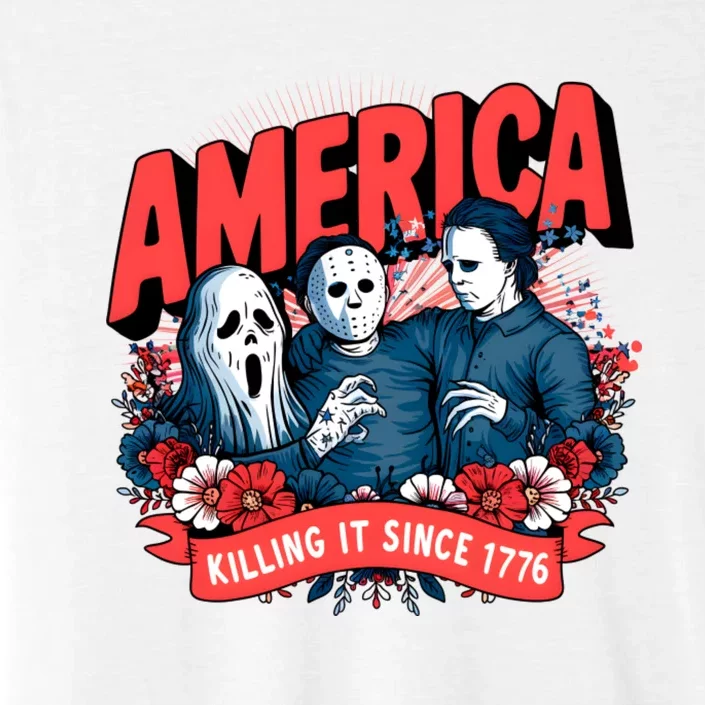 America Killing It Since 1776 Horror Characters ChromaSoft Performance T-Shirt