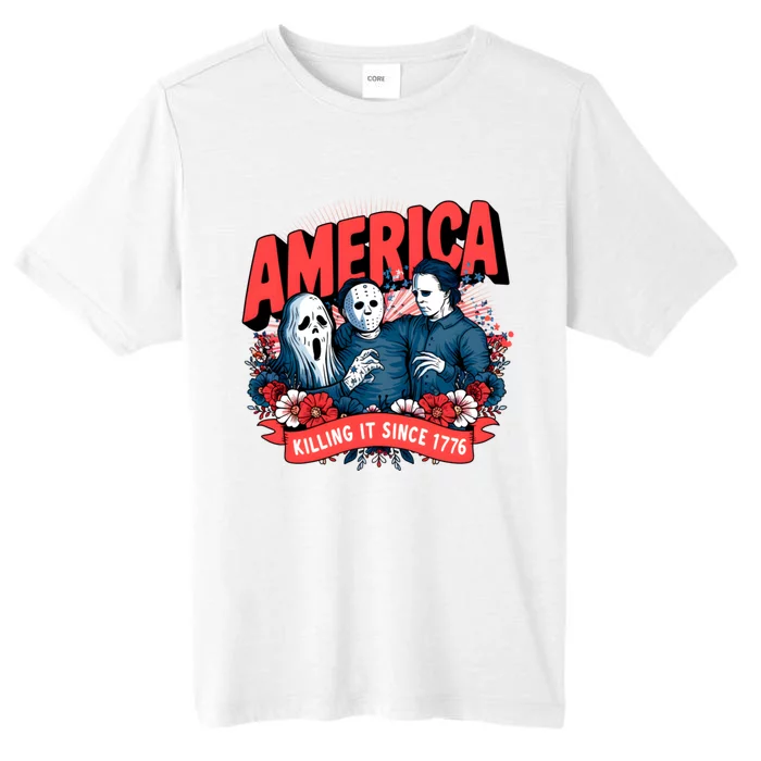 America Killing It Since 1776 Horror Characters ChromaSoft Performance T-Shirt