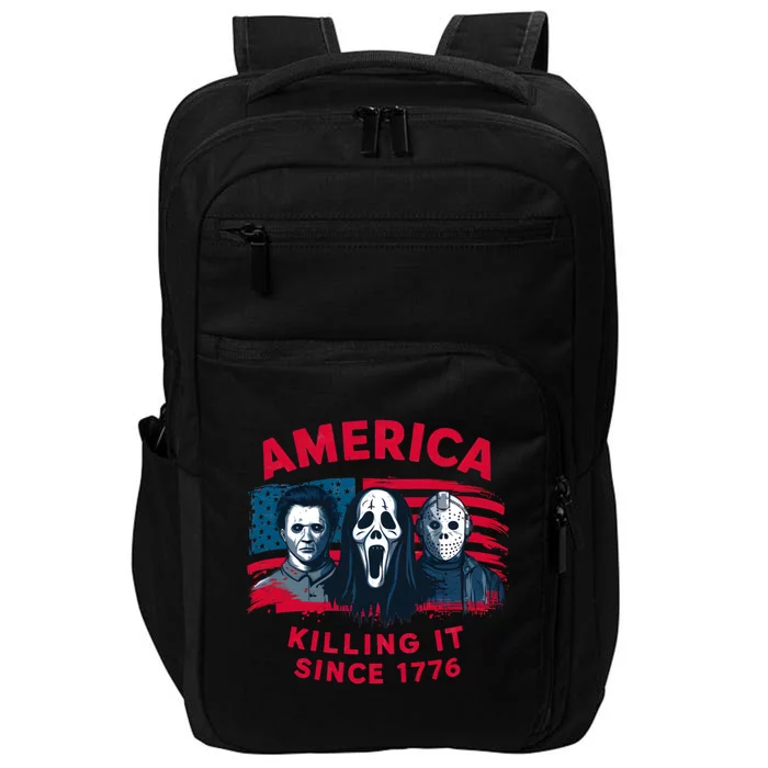 America Killing It Since 1776 Usa Flag Impact Tech Backpack