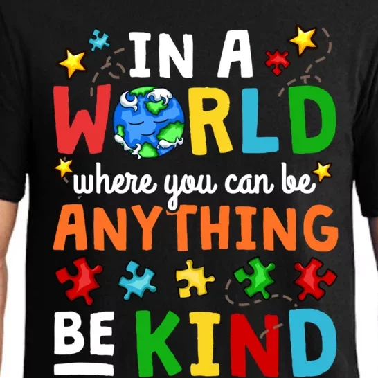 Autism Kindness Inspirational Be Kind Awareness Cute Gift Pajama Set