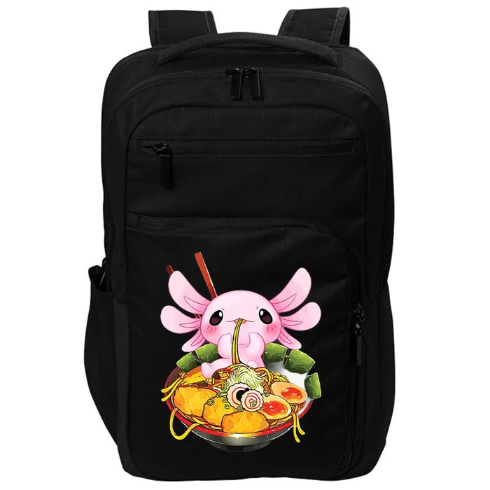 Axolotl Kawaii Japanese Food Impact Tech Backpack