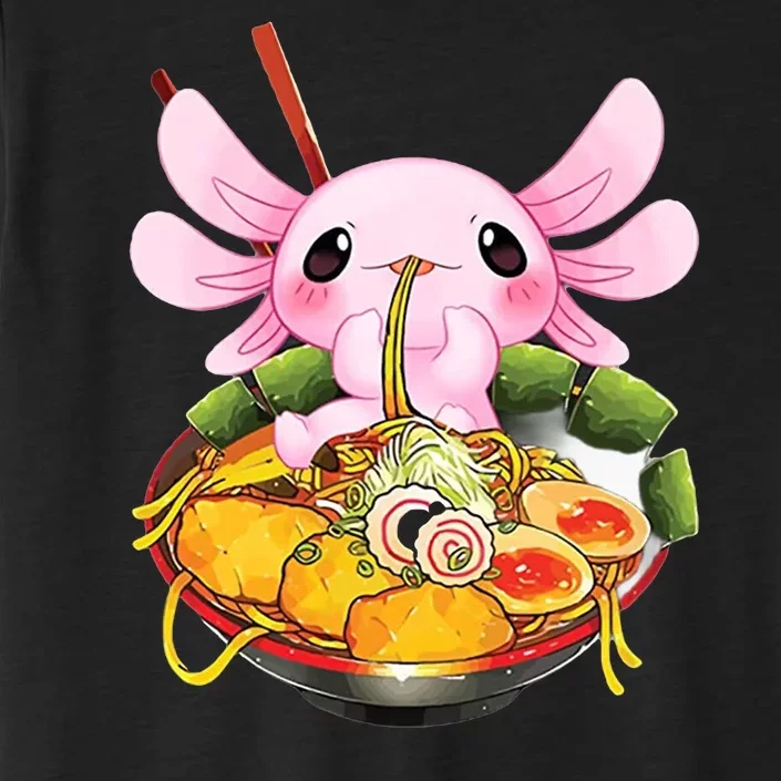 Axolotl Kawaii Japanese Food ChromaSoft Performance T-Shirt