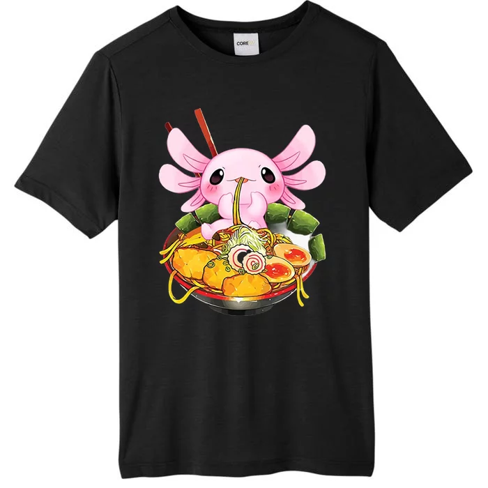 Axolotl Kawaii Japanese Food ChromaSoft Performance T-Shirt