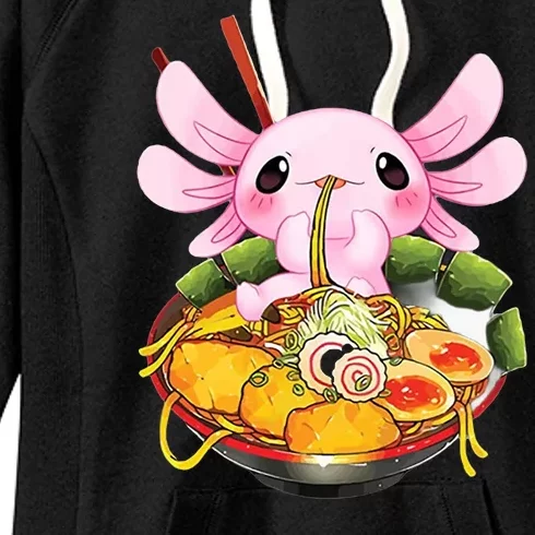 Axolotl Kawaii Japanese Food Women's Fleece Hoodie