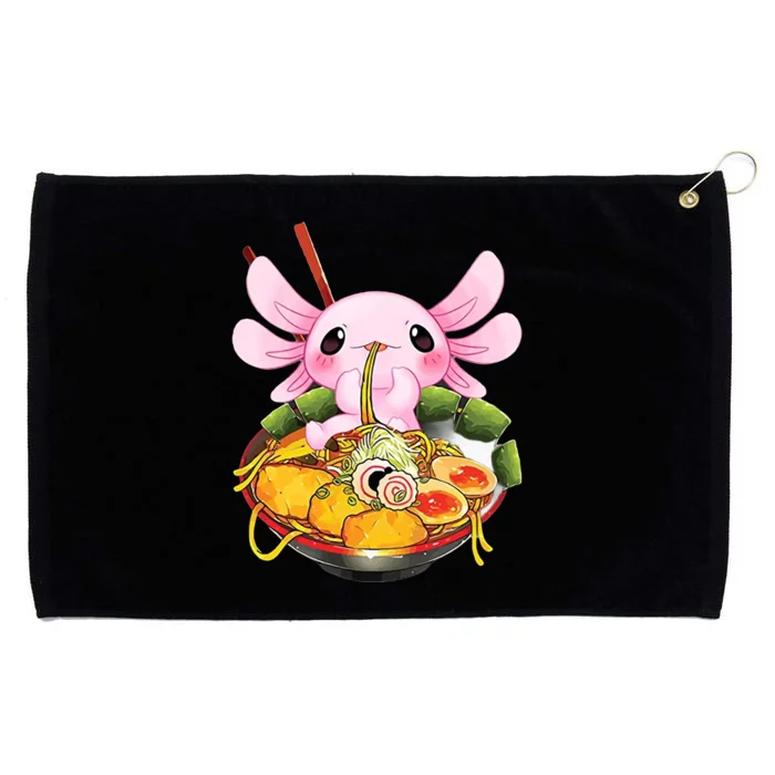 Axolotl Kawaii Japanese Food Grommeted Golf Towel