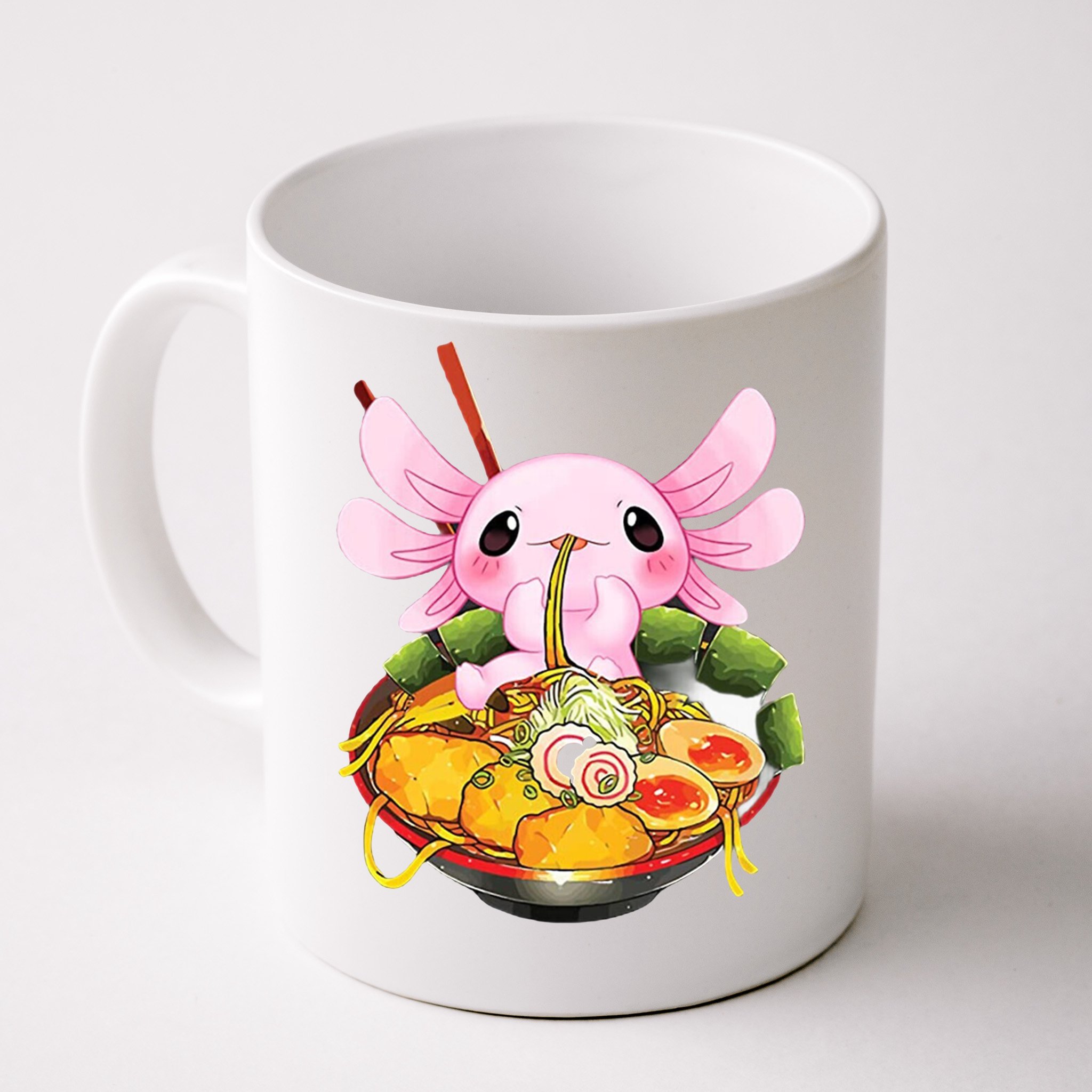 Wiqodme Cute Kawaii Axolotl Tumbler Coffee Cup