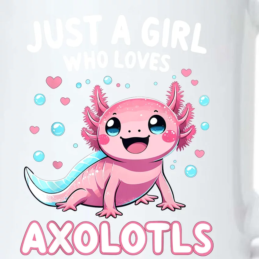 Axolotl Kawaii Just A Girl Who Loves Axolotls Black Color Changing Mug