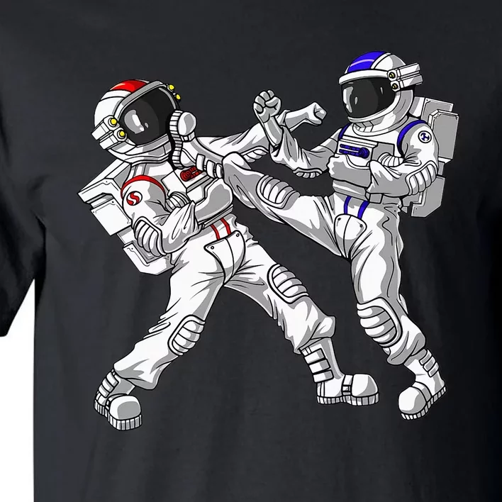 Astronaut Karate Muay Thai Martial Arts Kickboxing Taekwondo Tall T-Shirt