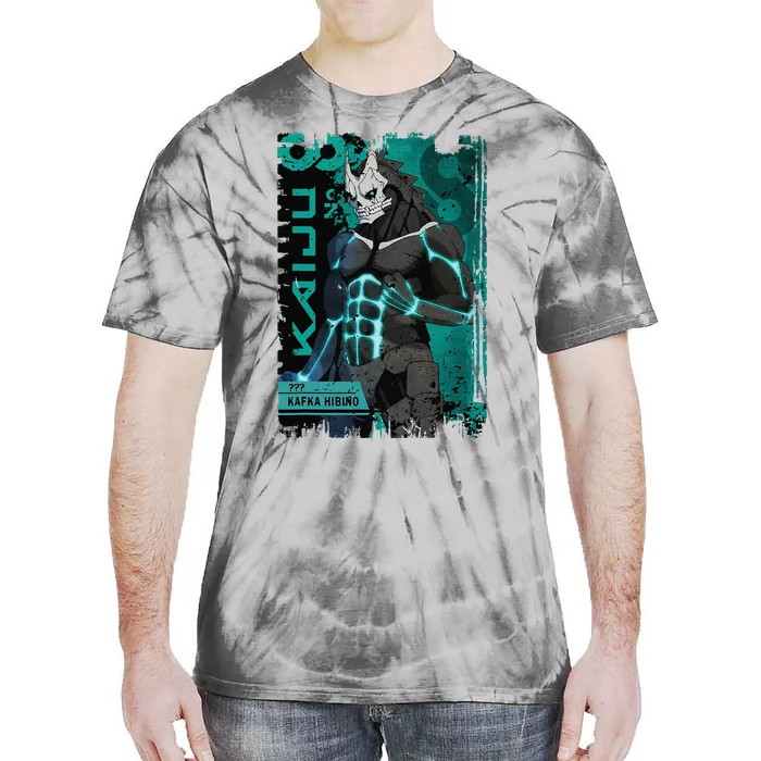 Aesthetic Kaiju No 8 Anime Team 3 Vintage Tie-Dye T-Shirt