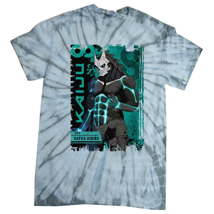 Aesthetic Kaiju No 8 Anime Team 3 Vintage Tie-Dye T-Shirt