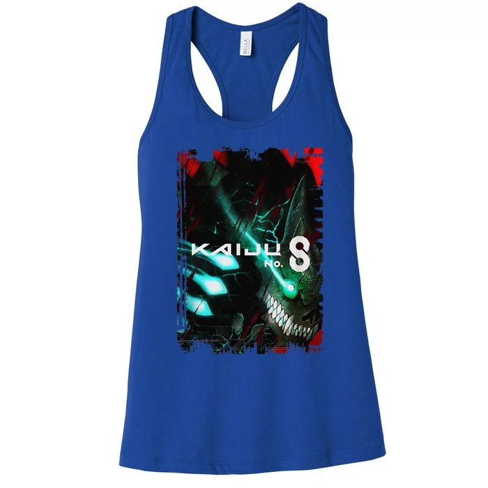 Aesthetic Kaiju No 8 Anime Vintage Women's Racerback Tank