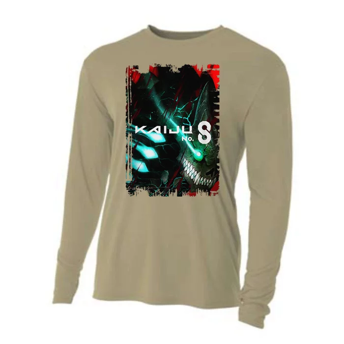 Aesthetic Kaiju No 8 Anime Vintage Cooling Performance Long Sleeve Crew